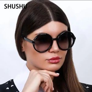A63 2023 New Vintage Oversized Round Women Sunglasses Fashion